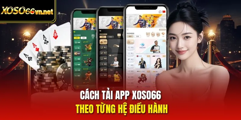 Cách tải app Xoso66 theo từng hệ điều hành